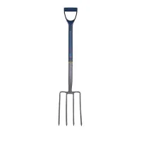 1000mm Garden Digging Fork - 55kg Load Tested - Strong Steel Head Gardening Planting