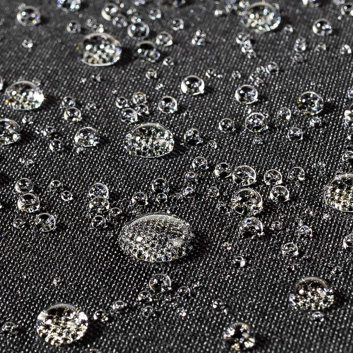 Primrose 6 Seater Garden Furniture Dining Set With Parasol Reclining Chairs Glass Table In Black