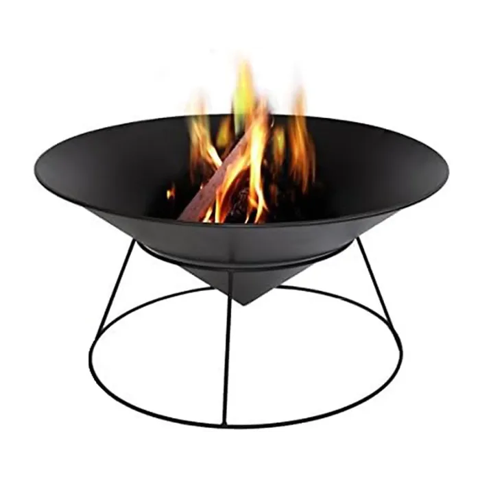 Primrose Kalama Outdoor Cast Iron Fire Bowl Pit 56cm