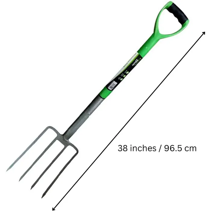 Marco Paul 38" Digging Fork Heavy Duty Carbon Steel Digging Fork - Gardening Hand Tool