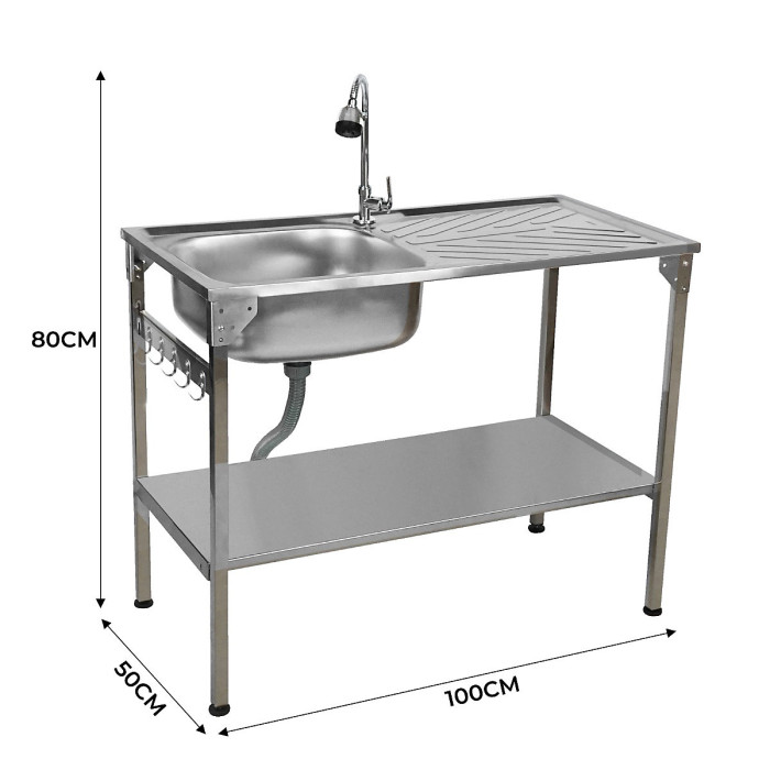 Folding Camping Sink Stainless Steel