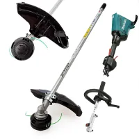 Makita DUX60Z Brushless 18v / 36v Split Shaft Multi Tool + Trimmer Brush Cutter