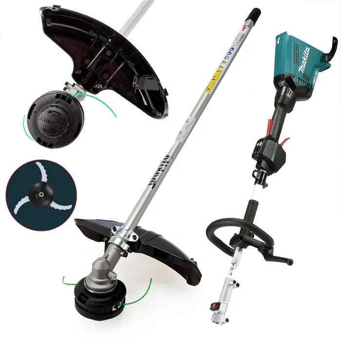 Makita DUX60Z Brushless 18v / 36v Split Shaft Multi Tool Brush Cutter Blade Head