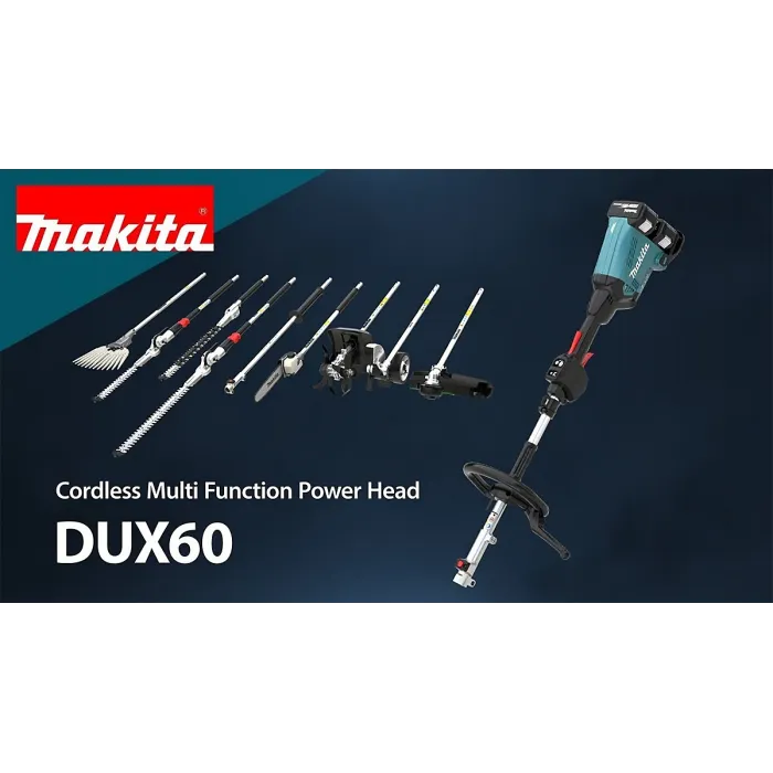 Makita DUX60Z Brushless 18v / 36v Split Shaft Multi Tool Brush Cutter Blade Head