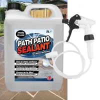 1 x 5L Ready To Use Path & Patio Sealant With Convenient Long Hose Trigger