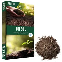 1 Bag (35 Litres) Garden Top Soil With Essential Nutrients General Garden Use Ideal For Planting, Lawn Dressing, Pots, Containers