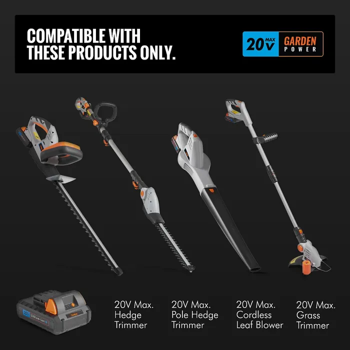 VonHaus 20V Li-Ion 1.5 Ah Battery for VonHaus 20V Max Lithium-ion G Range