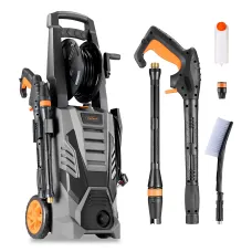 VonHaus Pressure Washer 2200W, Portable Power Washer for Patio, Car, Fences, Jet Wash w/ Accessories, 165 Bar Max Water Pressure