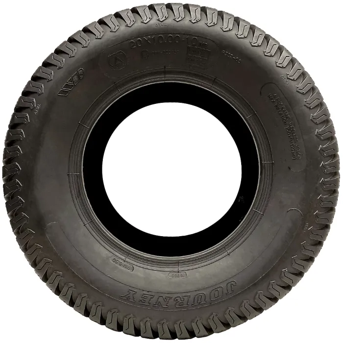 20x10.00-10 Lawnmower Tyres 4-ply Multi Turf Grass P332 Road Legal (Set of 2)