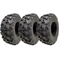 26x9.00R12 (225/75R12) 6ply ATV Tyres OBOR Cornelius 66J Road Legal (Set of 3)