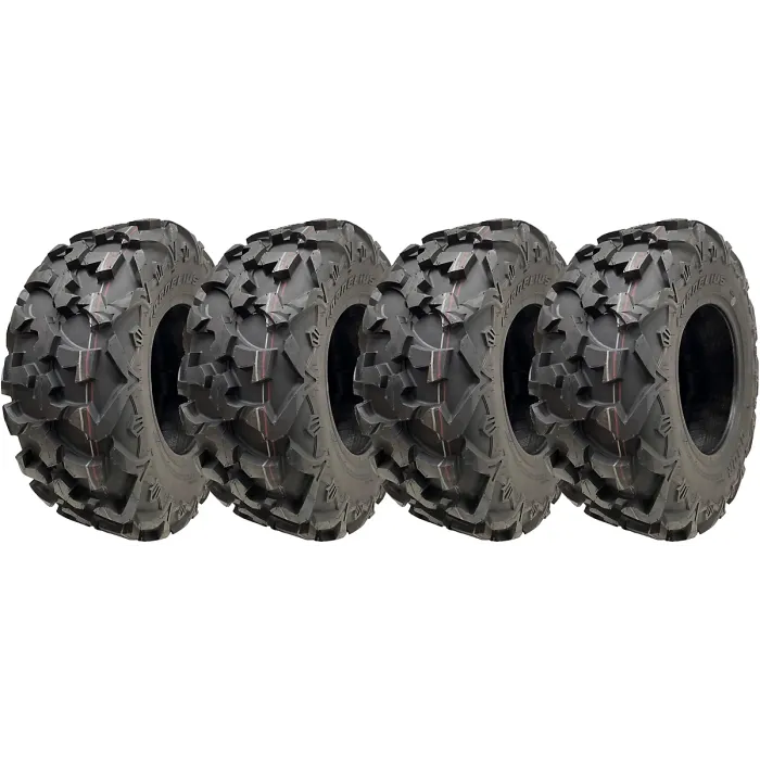 26x9.00R12 (225/75R12) 6ply ATV Tyres OBOR Cornelius 66J Road Legal (Set of 4)