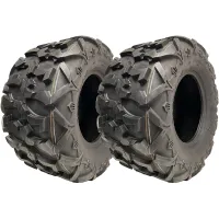 26x12.00R12 ATV Tyres (305/60R12) 6ply OBOR Cornelius 75J Road Legal (Set of 2)