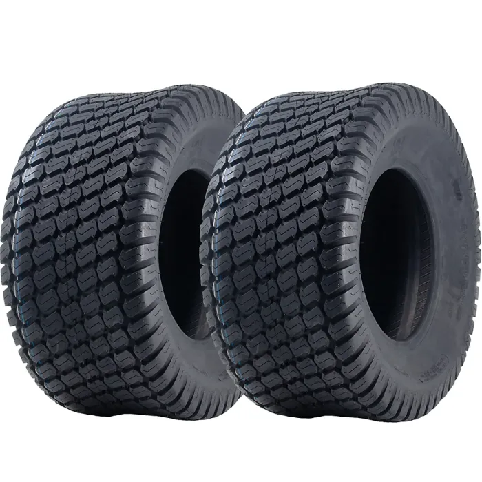 26x12.00-12 Lawnmower Tyres 4-ply Turf Grass P332 Journey Road Legal (Set of 2)
