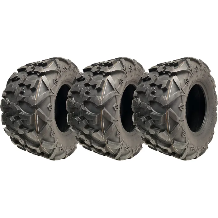 26x12.00R12 ATV Tyres (305/60R12) 6ply OBOR Cornelius 75J Road Legal (Set of 3)