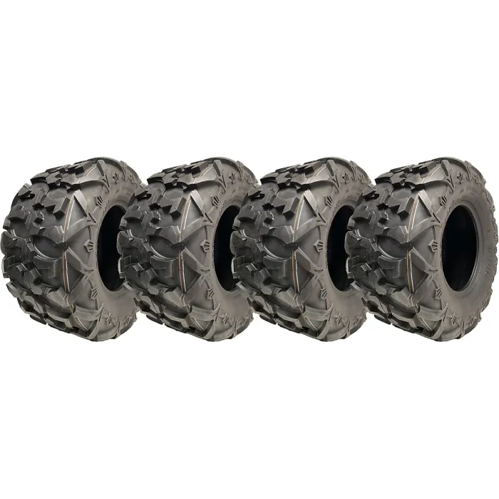 26x12.00R12 ATV Tyres (305/60R12) 6ply OBOR Cornelius 75J Road Legal (Set of 4)