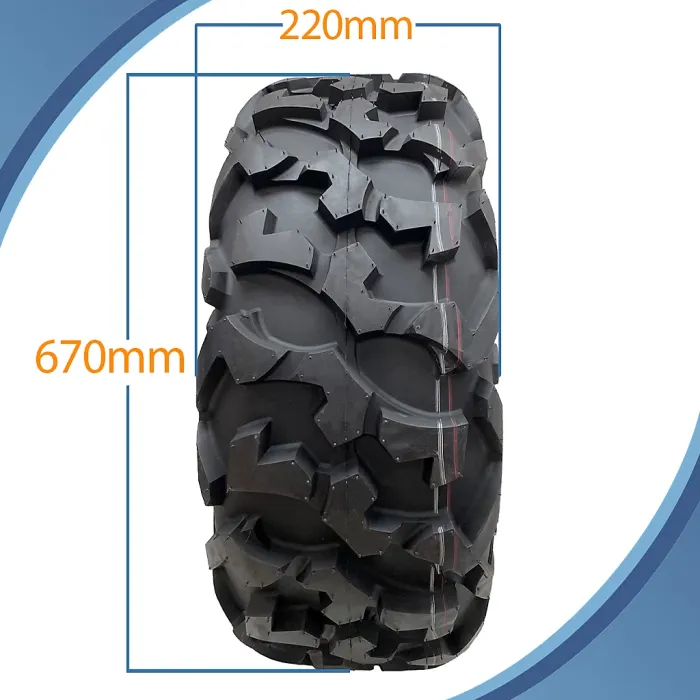 26x12.00R12 & 26x9.00R12 ATV Tyres 6ply OBOR Cornelius Road Legal (Set of 2 & 2)