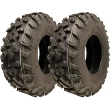 27x9.00-12 ATV Tyres 8ply 225/80-12 P0358 OBOR Cypress 71J Road Legal (Set of 2)