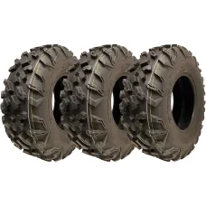 27x9.00-12 ATV Tyres 8ply 225/80-12 P0358 OBOR Cypress 71J Road Legal (Set of 3)