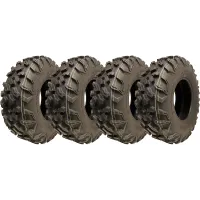 27x9.00-12 ATV Tyres 8ply 225/80-12 P0358 OBOR Cypress 71J Road Legal (Set of 4)