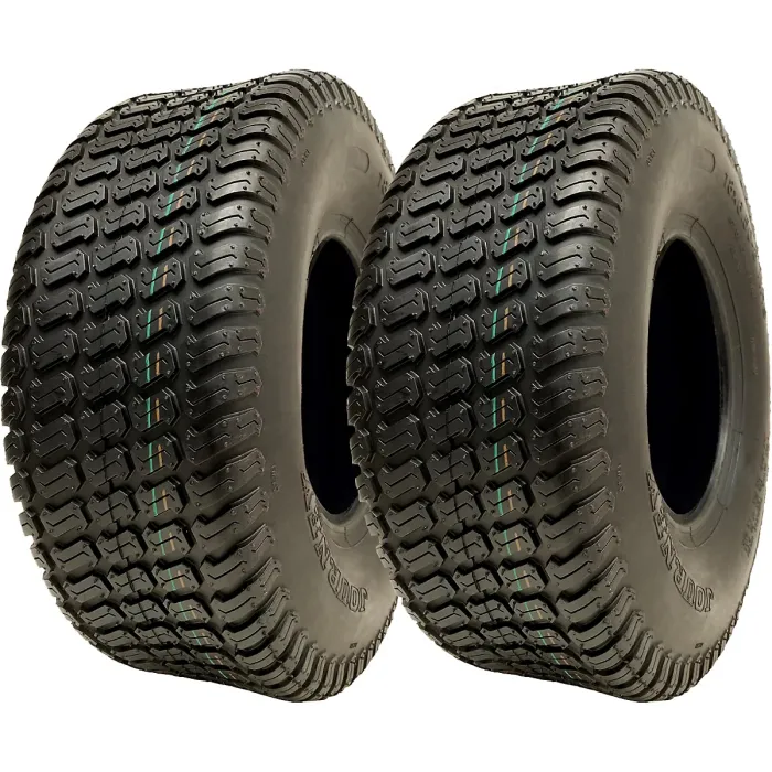 18x6.50-8 Lawnmower Tyres 4-ply Multi Turf Grass Journey P332 350kgs (Set of 2)