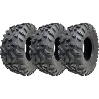27x11.00-12 ATV Tyre 275/70-12 8ply P0359 OBOR Cypress 76J Road Legal (Set of 3)