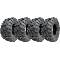 27x11.00-12 ATV Tyre 275/70-12 8ply P0359 OBOR Cypress 76J Road Legal (Set of 4)