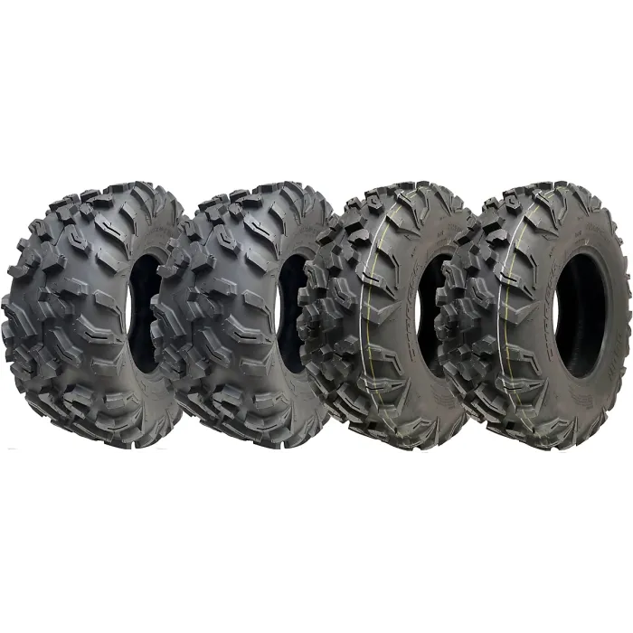 27x11.00-12 & 27x9.00-12 ATV Tyres 8ply OBOR Cypress Tubeless (Set of 2 & 2)