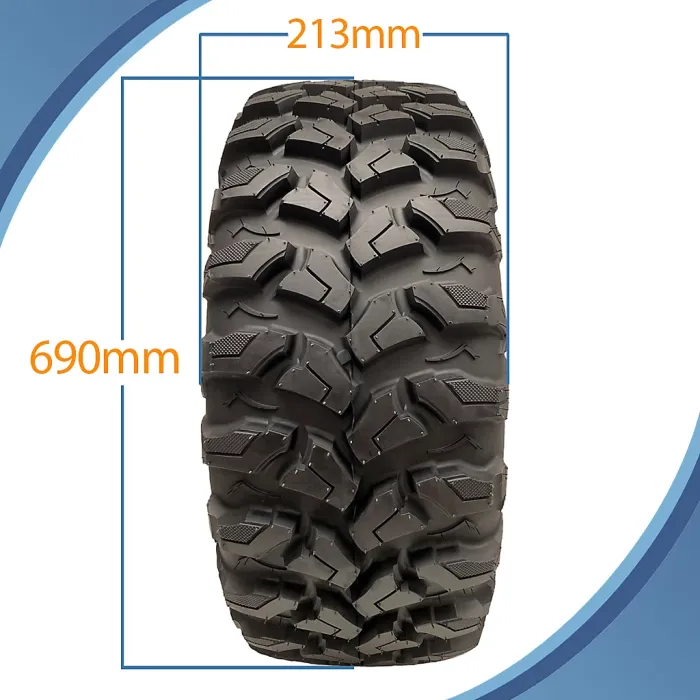 27x11.00R14 & 27x9.00R14 ATV Tyre 8ply P3137 OBOR Outslope Road Legal (Set of 4)