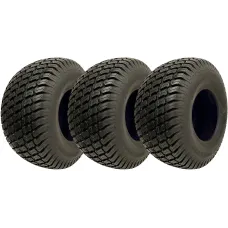 18x8.50-8 Lawnmower Tyre 4ply Multi Turf Grass Wanda P332 Road Legal (Set of 3)