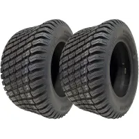 18x8.50-10 Lawnmower Tyre 4ply Multi Turf Rear Grass P332 Wanda 360kg (Set of 2)