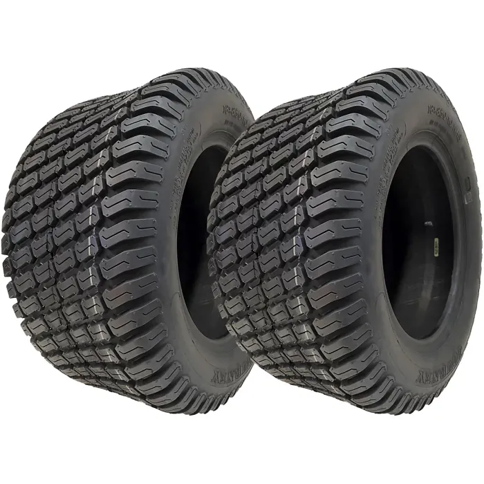 18x8.50-10 Lawnmower Tyre 4ply Multi Turf Rear Grass P332 Wanda 360kg (Set of 2)