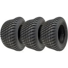 18x8.50-10 Lawnmower Tyre 4ply Multi Turf Rear Grass P332 Wanda 360kg (Set of 3)