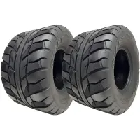 20x11.00-9 (275/50-9) OBOR Beast 6ply Tubeless Tyres 46N Road Legal (Set of 2)