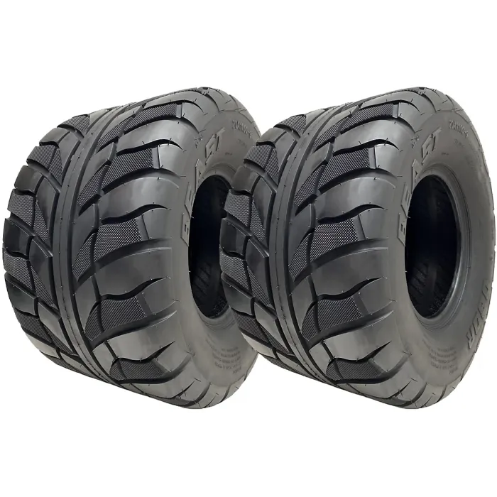 20x11.00-9 (275/50-9) OBOR Beast 6ply Tubeless Tyres 46N Road Legal (Set of 2)