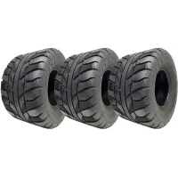 20x11.00-9 (275/50-9) OBOR Beast 6ply Tubeless Tyres 46N Road Legal (Set of 3)
