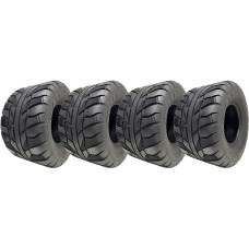 20x11.00-9 (275/50-9) OBOR Beast 6ply Tubeless Tyres 46N Road Legal (Set of 4)