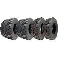21x7.00-10 & 20x11.00-9 OBOR Beast 6ply Tubeless Tyres Road Legal (Set of 4)