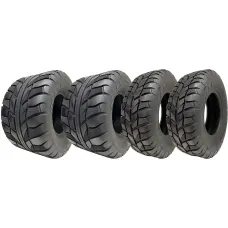 21x7.00-10 & 20x11.00-9 OBOR Beast 6ply Tubeless Tyres Road Legal (Set of 4)