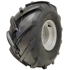20x10.00-8 Open Centre P328 Wheel Tyre on Rim Cleated Rotovator 4 Stud 100mm PCD