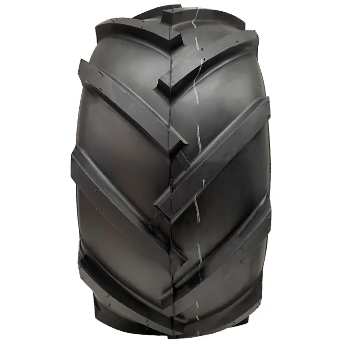 20x10.00-8 Open Centre P328 Wheel Tyre on Rim Cleated Rotovator 4 Stud 100mm PCD