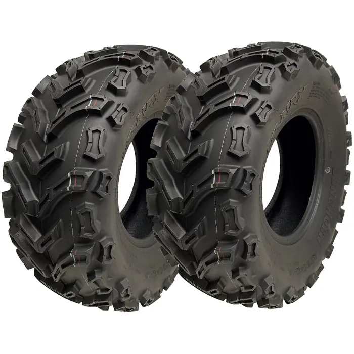 24x9.00-11 Quad ATV Tyres 6ply Wanda P3128 Tubeless Speed & Load 45J (Set of 2)