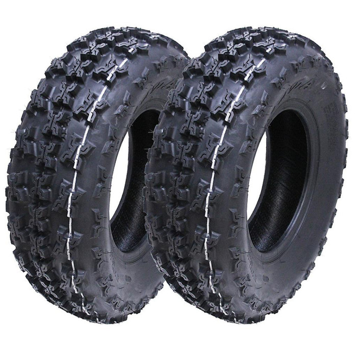 21x7.00-10 Slasher ATV quad tyre WP01 Wanda Race 6ply E marked 21 7 10, Set of 2