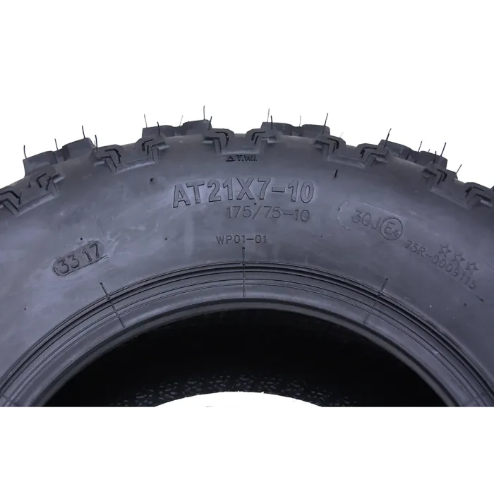 21x7.00-10 Slasher ATV quad tyre WP01 Wanda Race 6ply E marked 21 7 10, Set of 2