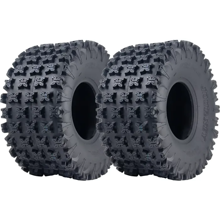 22x11.00-9 Slasher ATV Quad Tyres Wanda Race 48J Road Legal WP02 6ply (Set of 2)