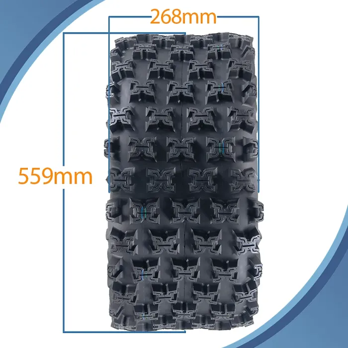 22x11.00-9 Slasher ATV Quad Tyre Wanda Race 48J E-marked Road Legal WP02 6-ply