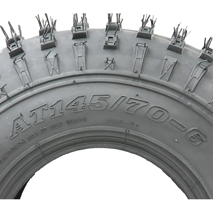 Set of 2 - 145/70-6 - ATV tyres and tubes set 50cc 90cc 110cc 75 kgs - Wanda P31