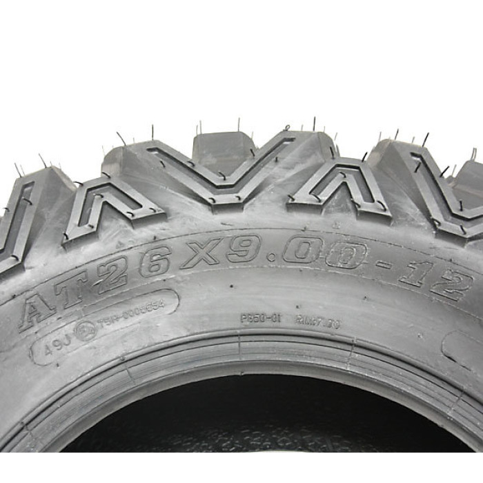 26x9.00-12 & 26x11.00-12 Quad ATV Tyres 6ply Wanda E-Marked Legal (Set of 2 & 2)