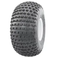 22x11.00-8 knobby tyre on 4 stud rim - ATV trailer - Wanda P322 - 100mm PCD rims