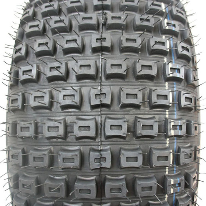 22x11.00-8 knobby tyre on 4 stud rim - ATV trailer - Wanda P322 - 100mm PCD rims