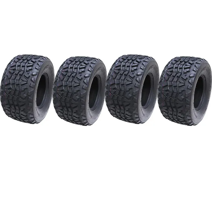 23x11.00-10 quad ATV tyre Kawasaki Mule Wanda P3077 4ply Utility tire - set of 4